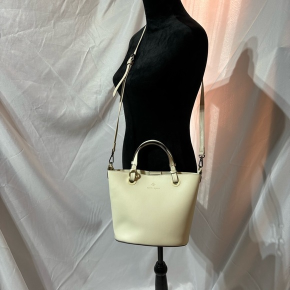 Nanette Lepore Shoulder Bag Tote Cream/Ivory NWOT - Picture 6 of 6